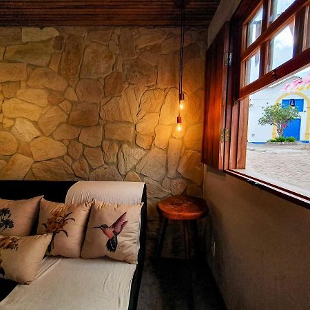 Casita Amarela Na Rua Mais Charmosa De Mucuge - Ba Villa Exterior foto