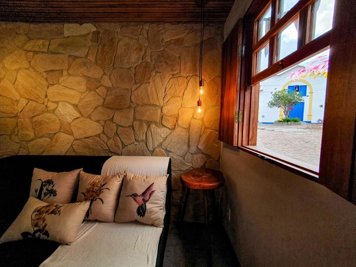 Casita Amarela Na Rua Mais Charmosa De Mucuge - Ba Villa Exterior foto