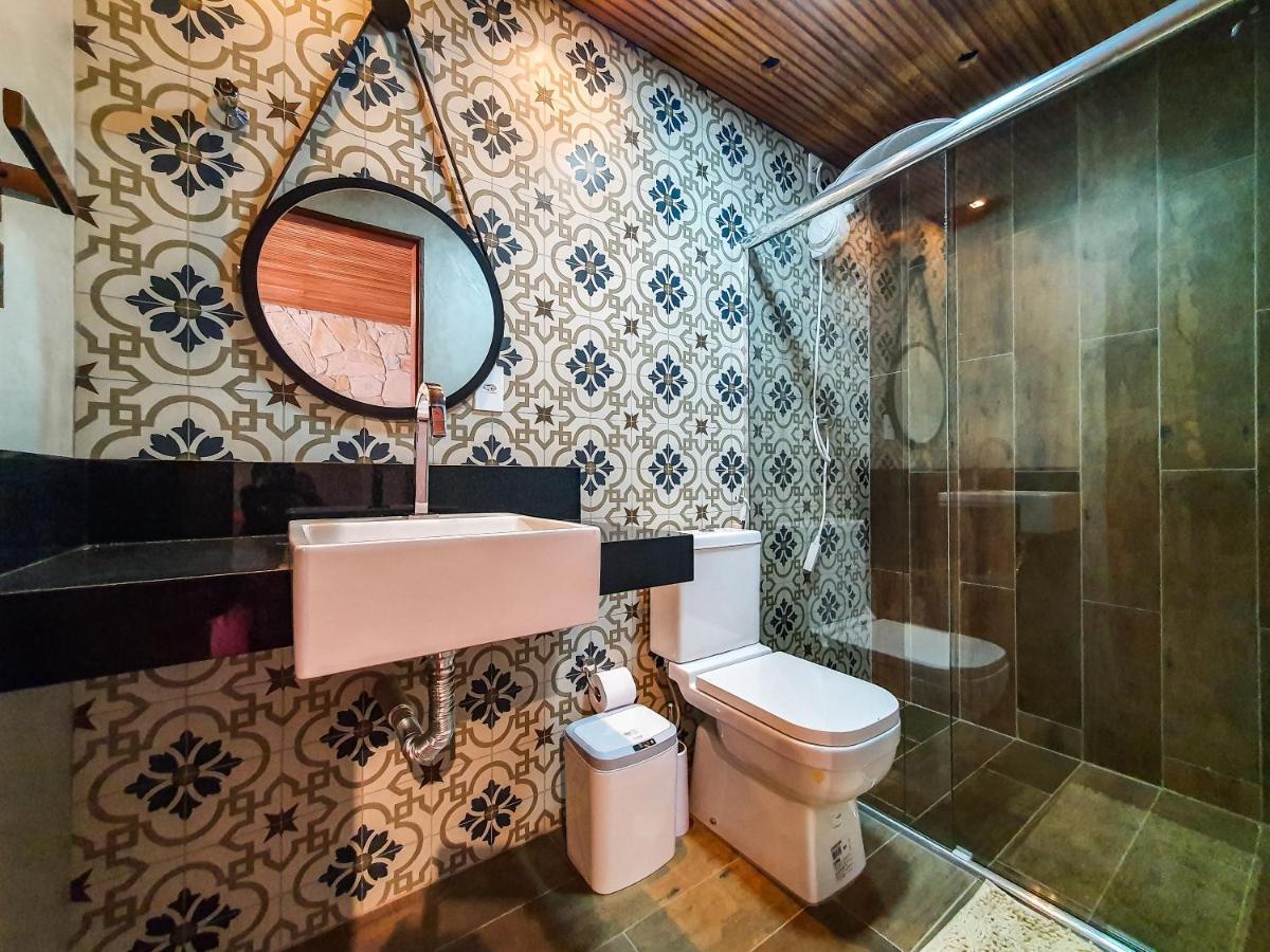 Casita Amarela Na Rua Mais Charmosa De Mucuge - Ba Villa Exterior foto